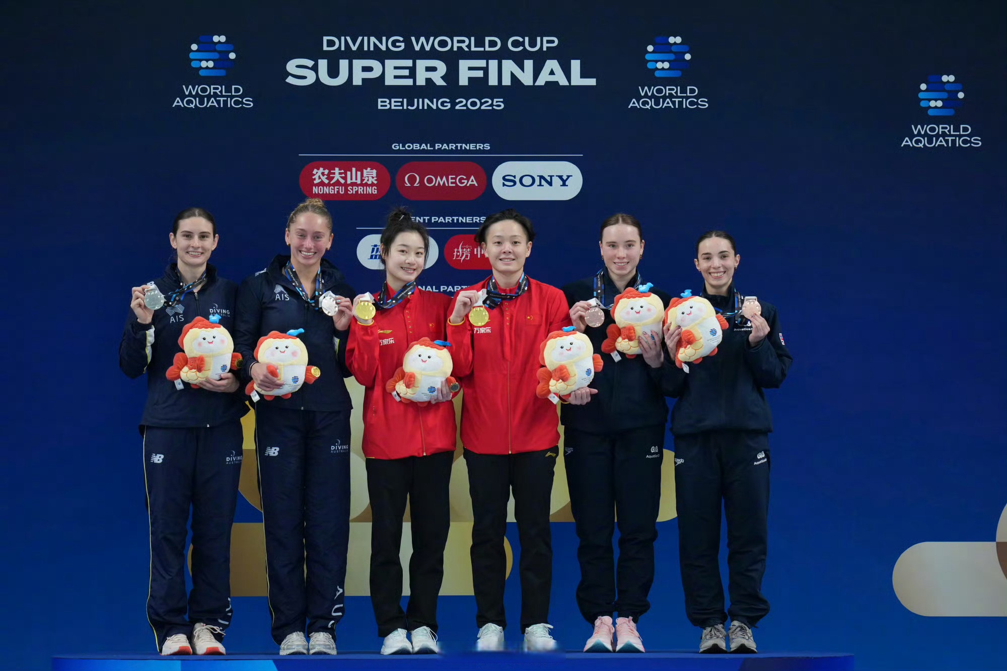 美国跳水选手再次斩获金牌，称霸赛场